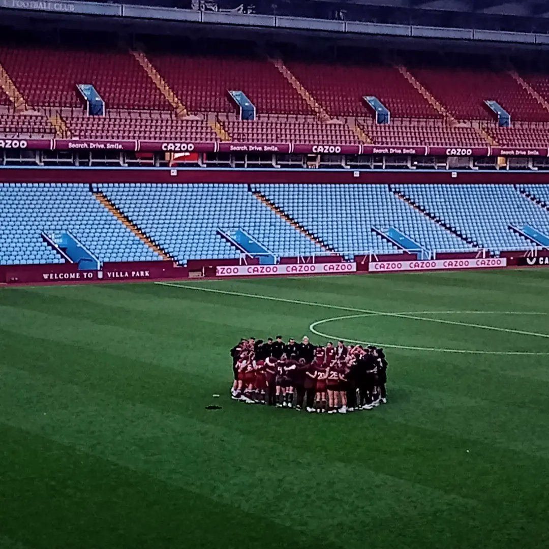 Aston Villa Women U21s v Chelsea Women U21s. #WSLAcademy 

An end of season showcase event held at Villa Park for the players to experience playing football in a stadium with fans watching.