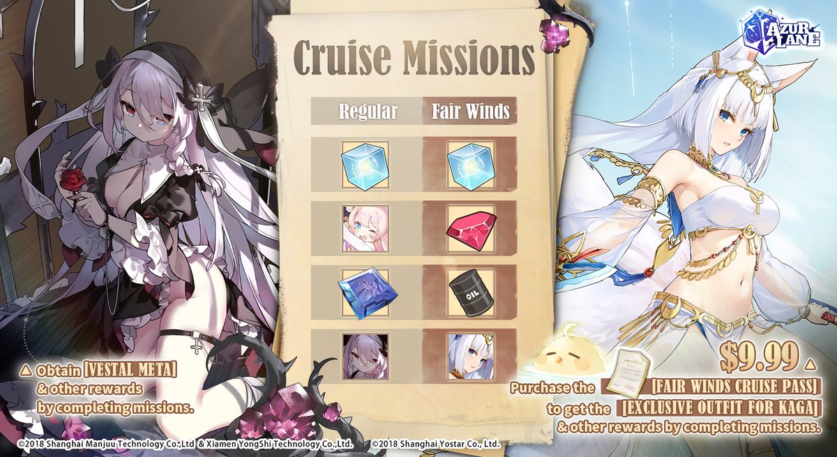 Azur Lane Season 5 Cruises – [Official] Patch Notes – MSQVWU