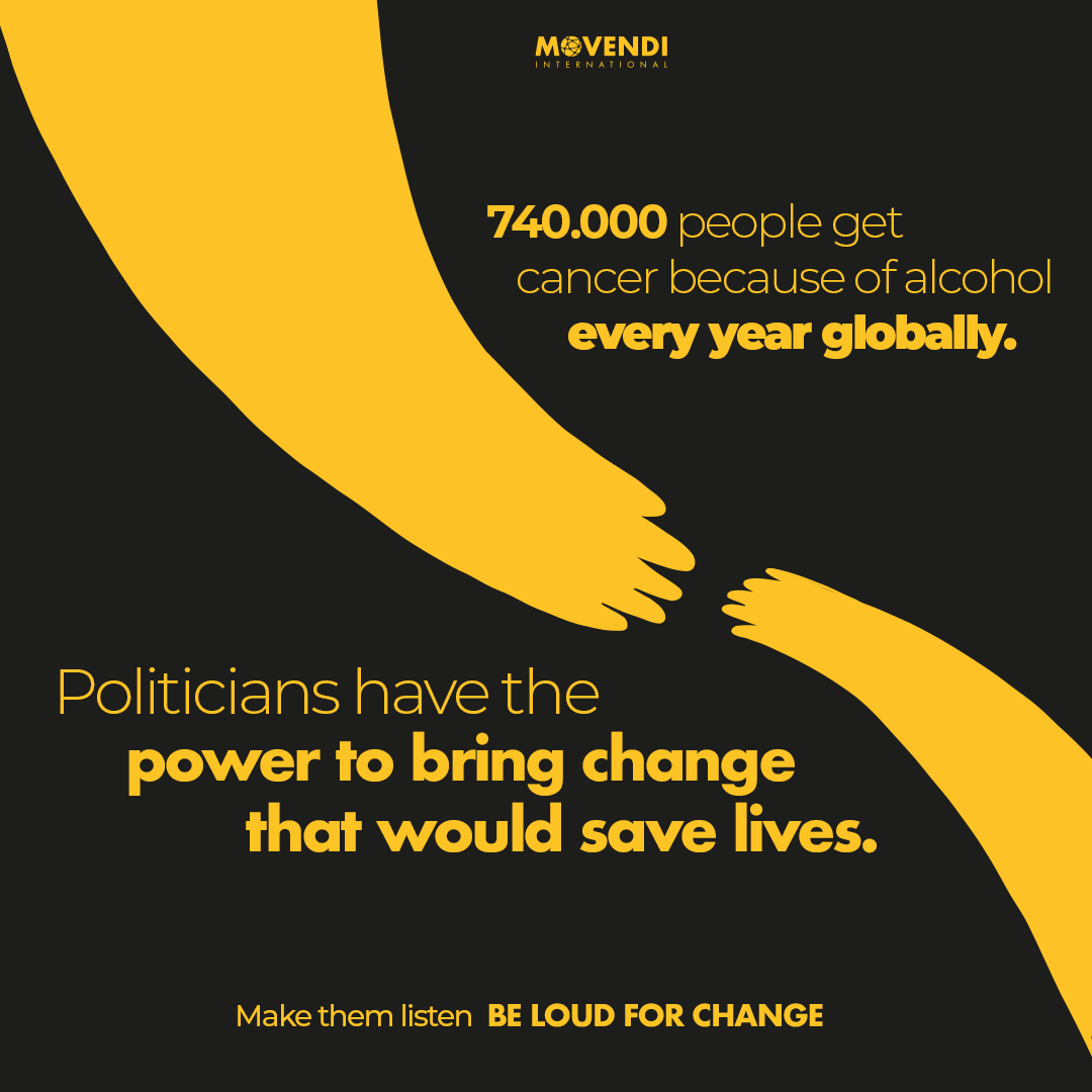 Movendi_Int's tweet photo. Alcohol taxation could save lives. 
Doubling current alcohol excise taxes in the WHO European region could avoid almost 6% of new cancer cases and cancer deaths caused by alcohol.
Check our Instagram stories to know more:
https://t.co/H9P5WIW7bf
#LoudForChange #EWAC2023 https://t.co/VaVwYeAnOX