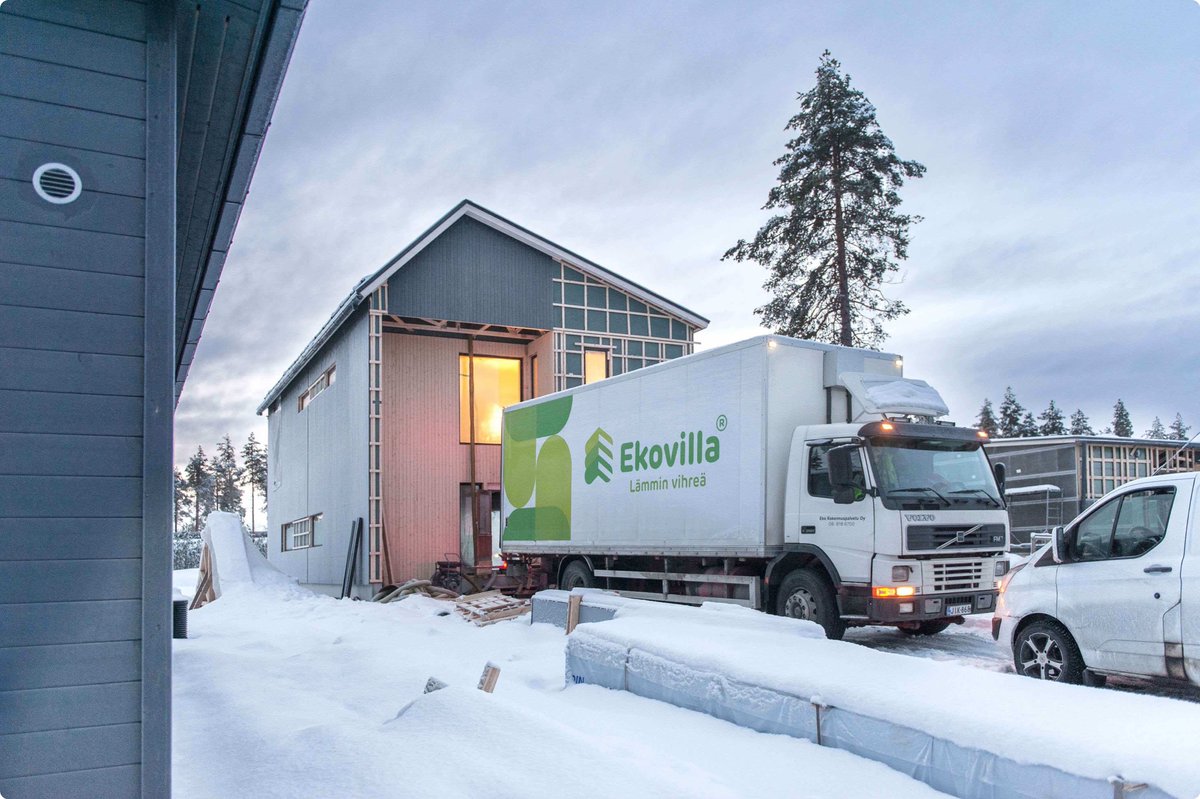 dynamik_ai's tweet image. Ekovilla Oy is one of the first adopters of Dynamik Allocator. AI and algorithms optimize installation and transport with amazing results and efficiency. Read the full story: bit.ly/42hYgoS