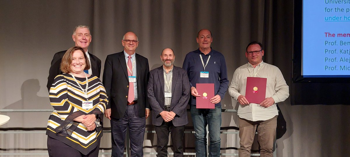 Congratulations to the winners of the Andrew Keller Award for the best European paper published in POLYMER in 2022! 💐
#FrontiersPoly2023 
Please nominate your upcoming paper to be one of the winner next year.