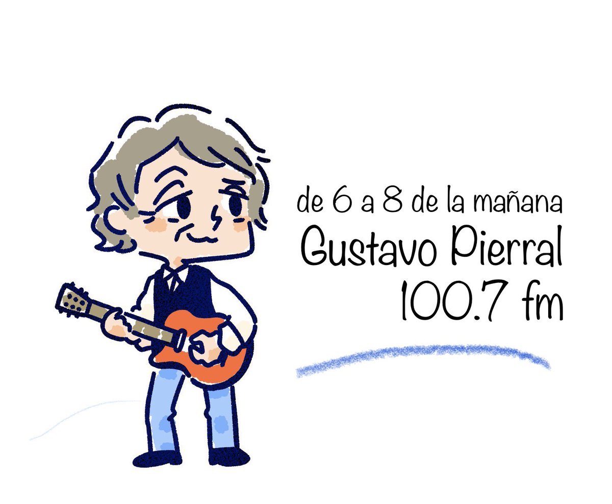 Desde la 6 am estoy en tu radio …