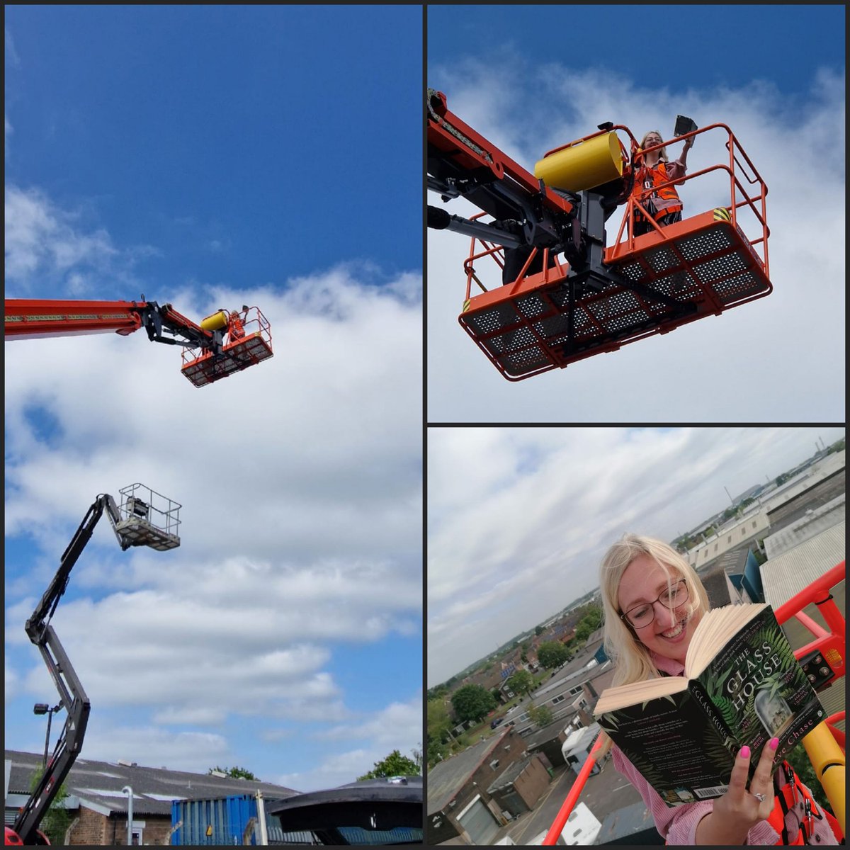 Mrs Griffiths took the 'Extreme Read Challenge' to new heights today! 📖

Where have you been reading this half-term? Send your entries to Mrs Griffiths on Teams. Staff and students can enter! You've got to be in it to win it 🏆
