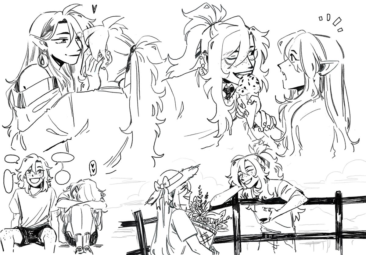 what's better for stress relief than drawing ocs in love?