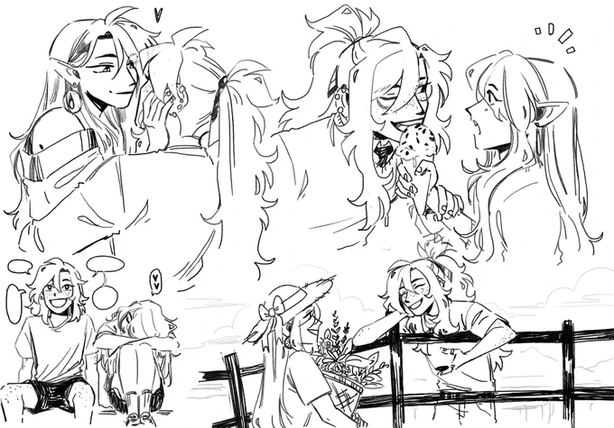 what's better for stress relief than drawing ocs in love?