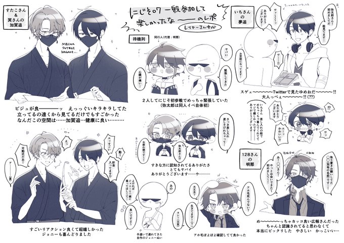 そういえば出し渋ってたにじそのレポです…