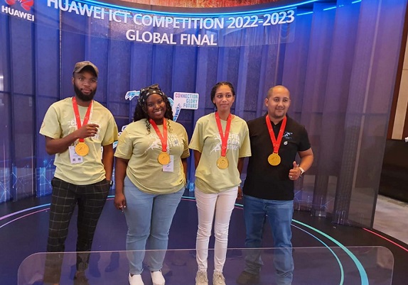 Waldon Hendricks, a lecturer in the Information Technology Department,  has done CPUT proud at the Huawei ICT Competition 2022-2023 Global Final in China where his team bagged a first prize. Full story here: bit.ly/42frBjY