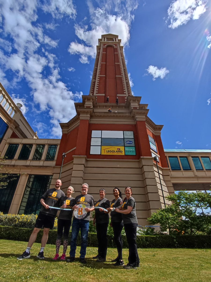 The Saturday date of the Trafford Centre Abseil has sold out, but we've secured places for a second date on Thursday 22nd June.

If you'd like to take on this adrenaline-pumping fundraising challenge, check out our website

barnabus-manchester.org.uk/Event/trafford…

#homeless #charity #manchester