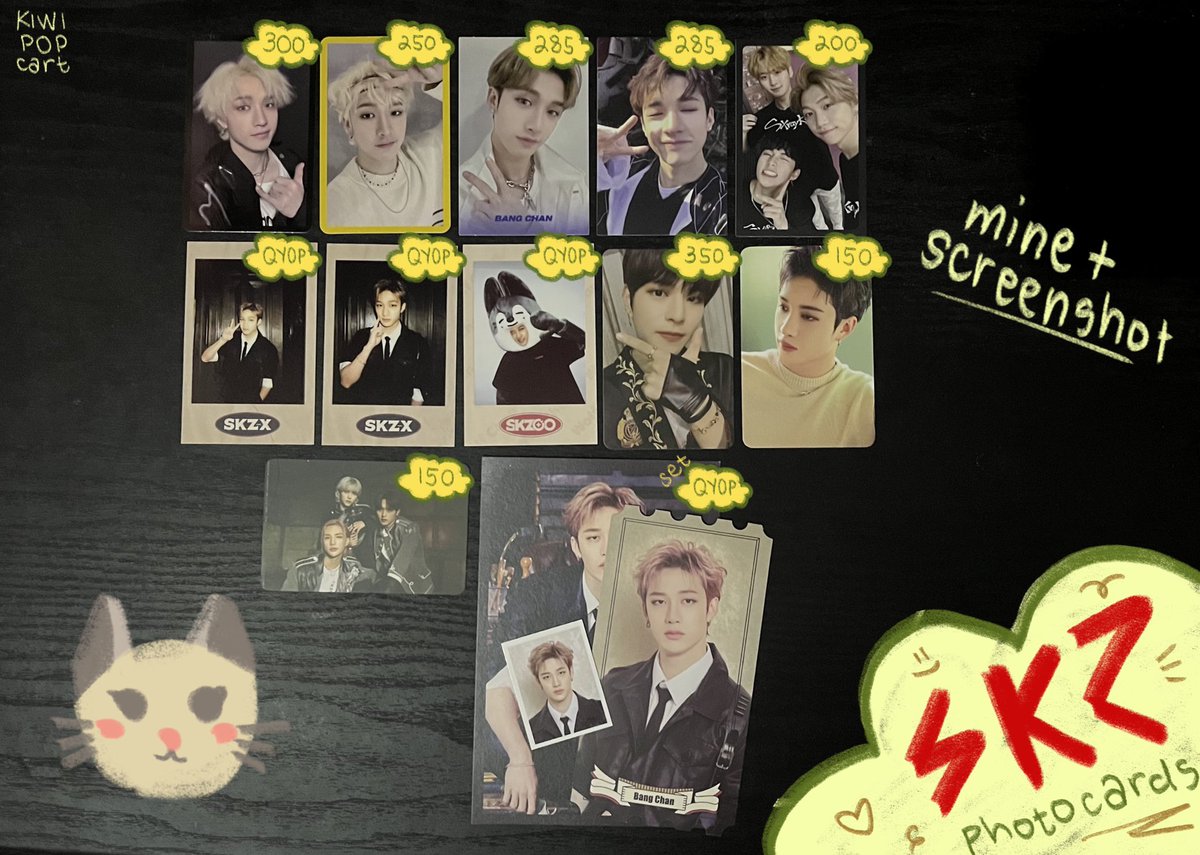 kiwipopcart's tweet photo. WTS LFB PH
🧭 Stray Kids photocards 🧭

— payo/reserve (if rsrv: 50% dp)
— MOP: gcash, bpi
— MOD: sco 
— packaging fee: Php 15
— can send more pics + vids

⭐️ DM or reply mine + ss ⭐️

t. skz bang chan lee know changbin hyunjin han felix seungmin in pc noeasy skzoo skzx ian yw https://t.co/h82wpUfVJb