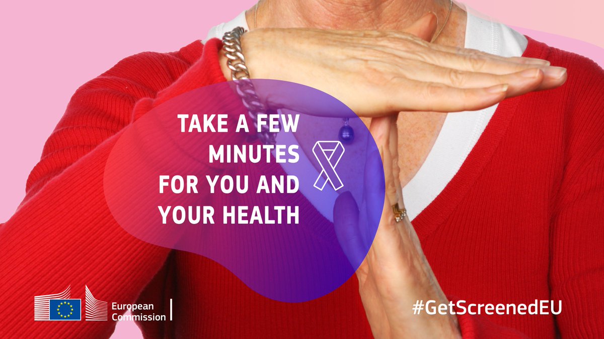 EU_Health's tweet image. Cancer screening is a simple and routine health check &amp;amp; cancer is easier to treat if detected early.

Help us raising awareness, use our toolkits &amp;amp; find national screening programmes here:
europa.eu/!qjBJg3

#GetScreenedEU #EUCancerPlan