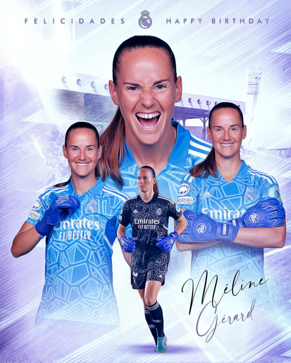 🎁 3⃣3⃣ 🎁
🥳🎂 Joyeux anniversaire, <a href="/MelineGerard/">Méline GERARD</a>! 
🎈 ¡Feliz cumpleaños, Méline!
#HalaMadrid