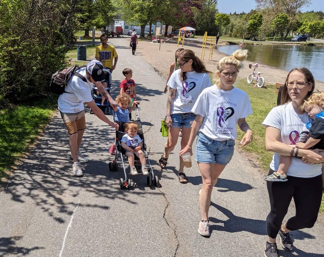 megatronn1997's tweet photo. Walk to make cystic fibrosis History 2023 

Thank you everyone who came out and supported our cfers 💜 you all went #furtherforall #CysticFibrosis #CysticFibrosisawareness #walkday #makecfhistory https://t.co/I2urlAqMOQ