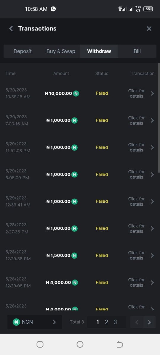 daramatia's tweet image. This BC game na scam.
For almost a week now, can't withdraw #bcgamescam