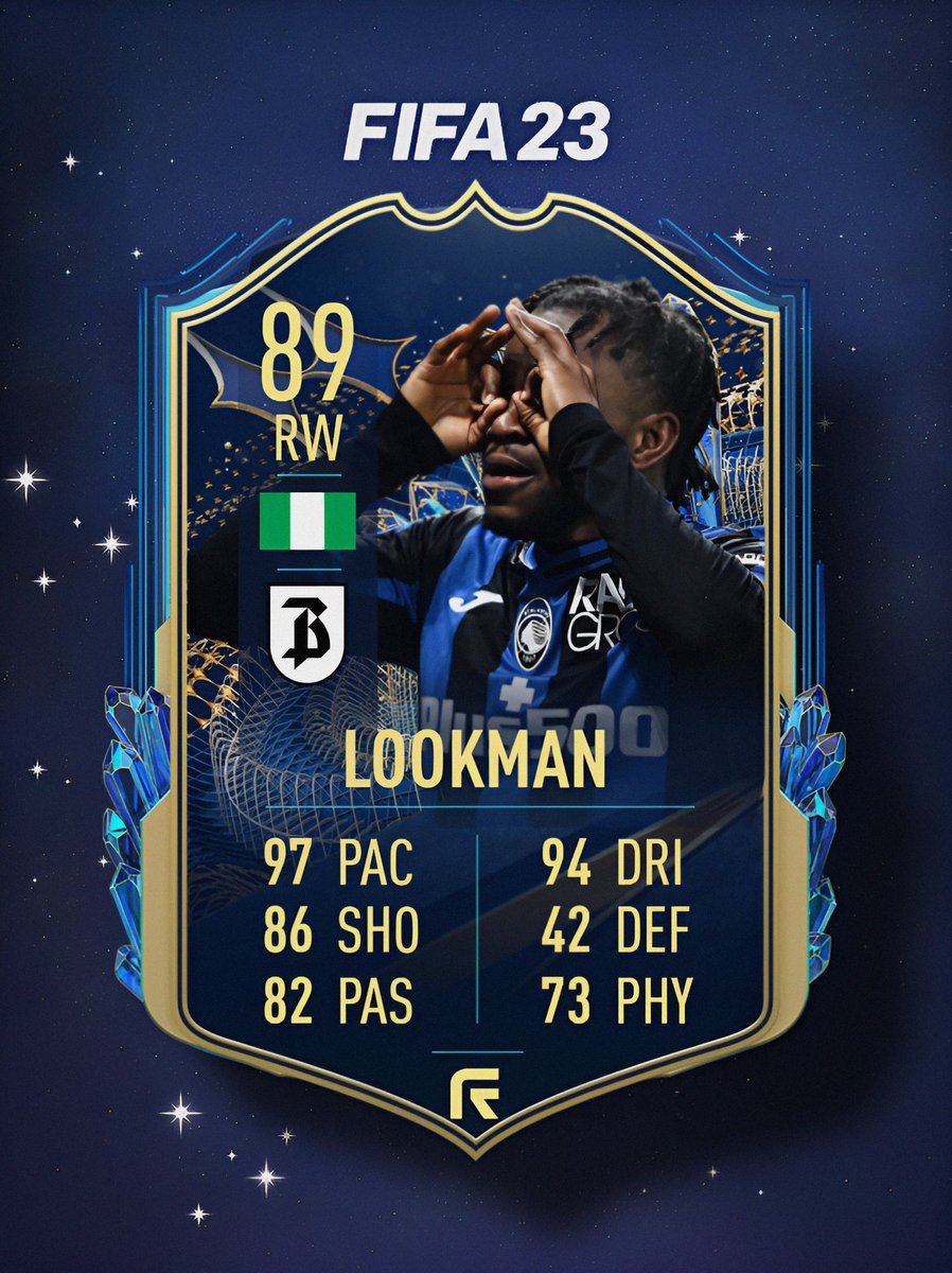 🔵lookman tots fifa 23? #FIFA23 #SerieATIM