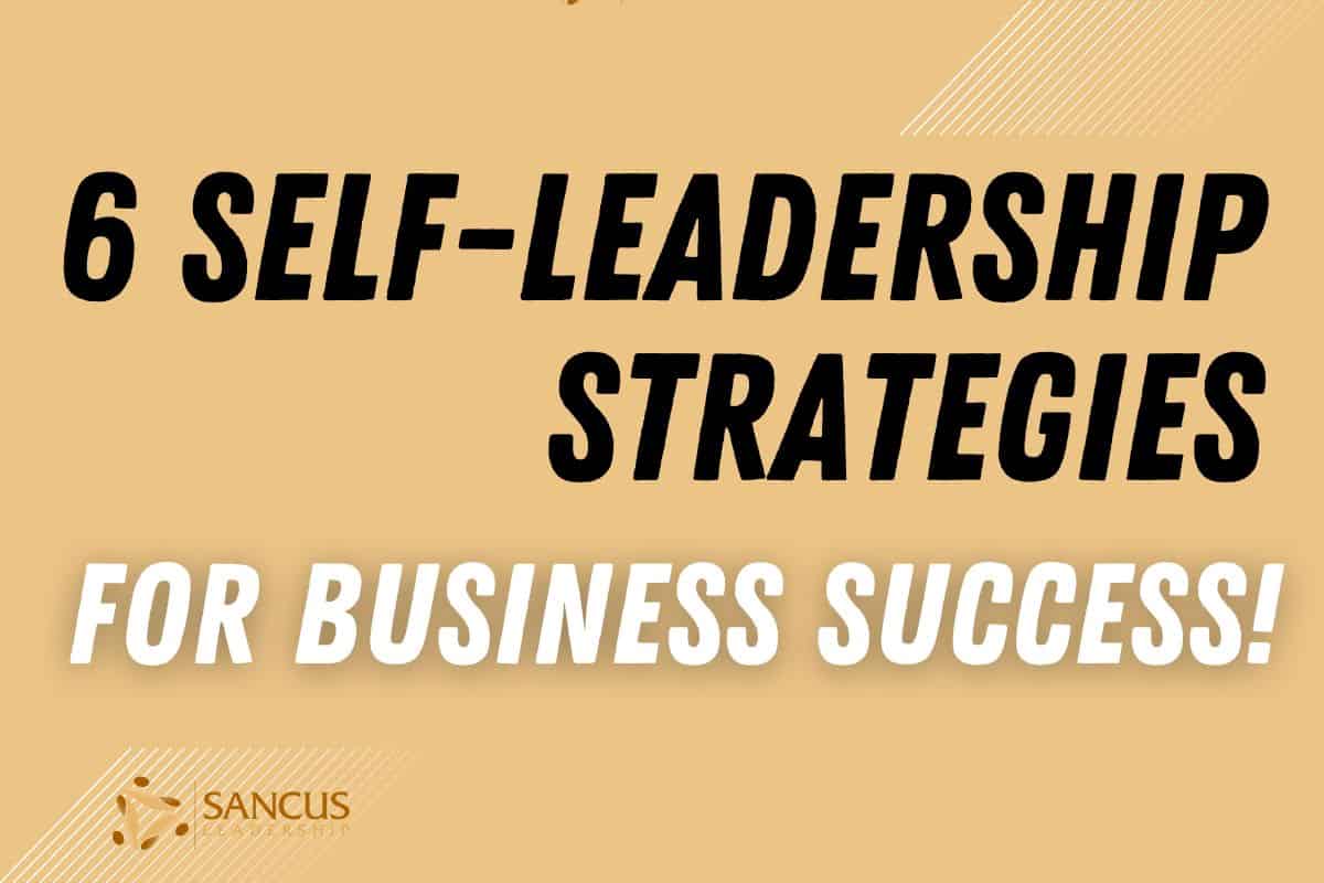In simple terms, self-leadership is the art of leading yourself by directing your thoughts and behavior toward achieving your goals. 

sancusleadership.com/6-self-leaders…

#leadership #leadershiptips #newmanagers #bealeader #forgingtrust #smallteamleaders #selfleadership