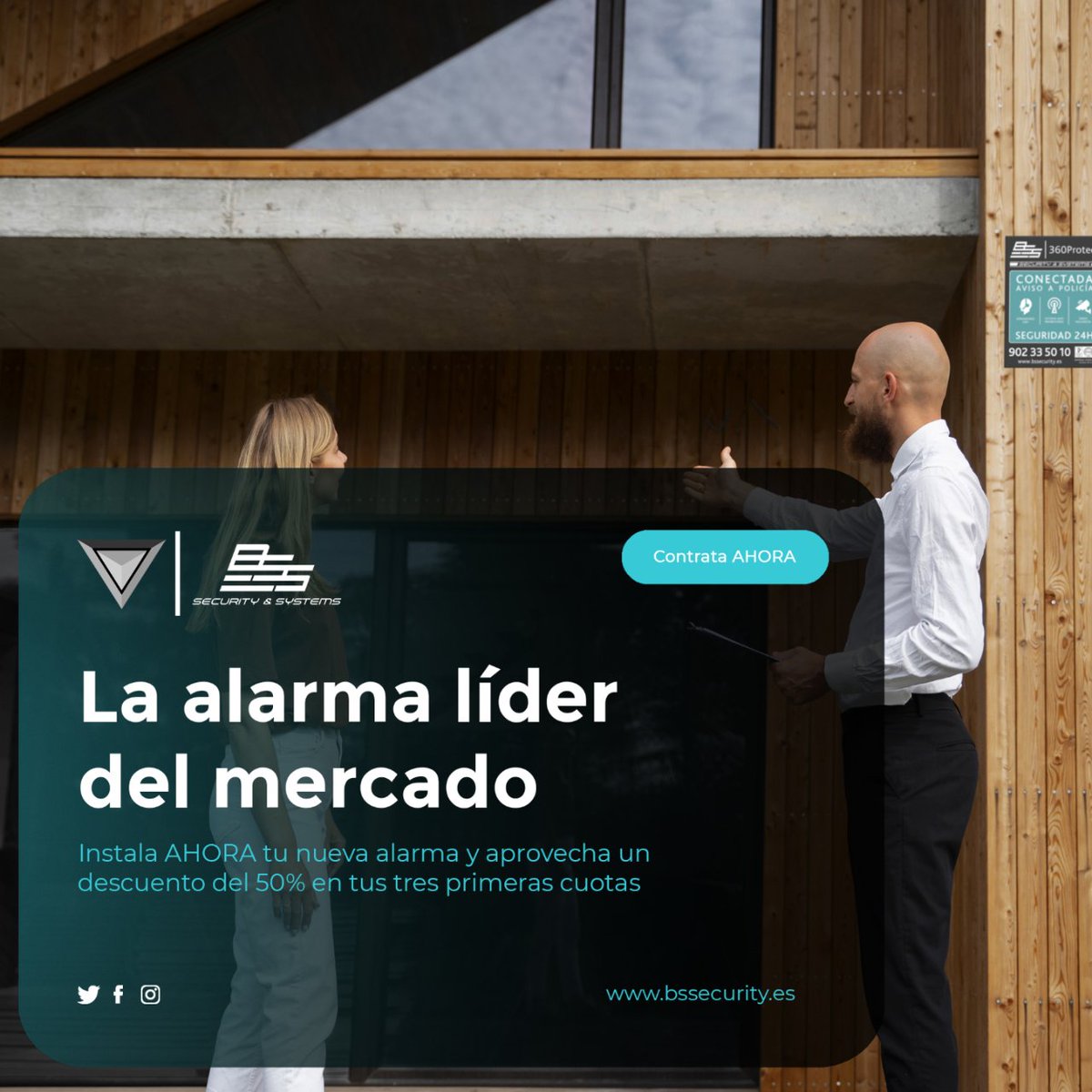 BSS_Esp's tweet photo. ¡Mantén tu hogar seguro con 360Protect! 🏡💪

🚨 Instala ahora y obtén un descuento del 50% en las tres primeras cuotas! 😱🔒

¡No pierdas esta oportunidad de asegurar tu hogar a un precio increíble!

Más info 👉 https://t.co/q91YLvtaTS

#ConTotalSeguridad https://t.co/DxySaOttKY