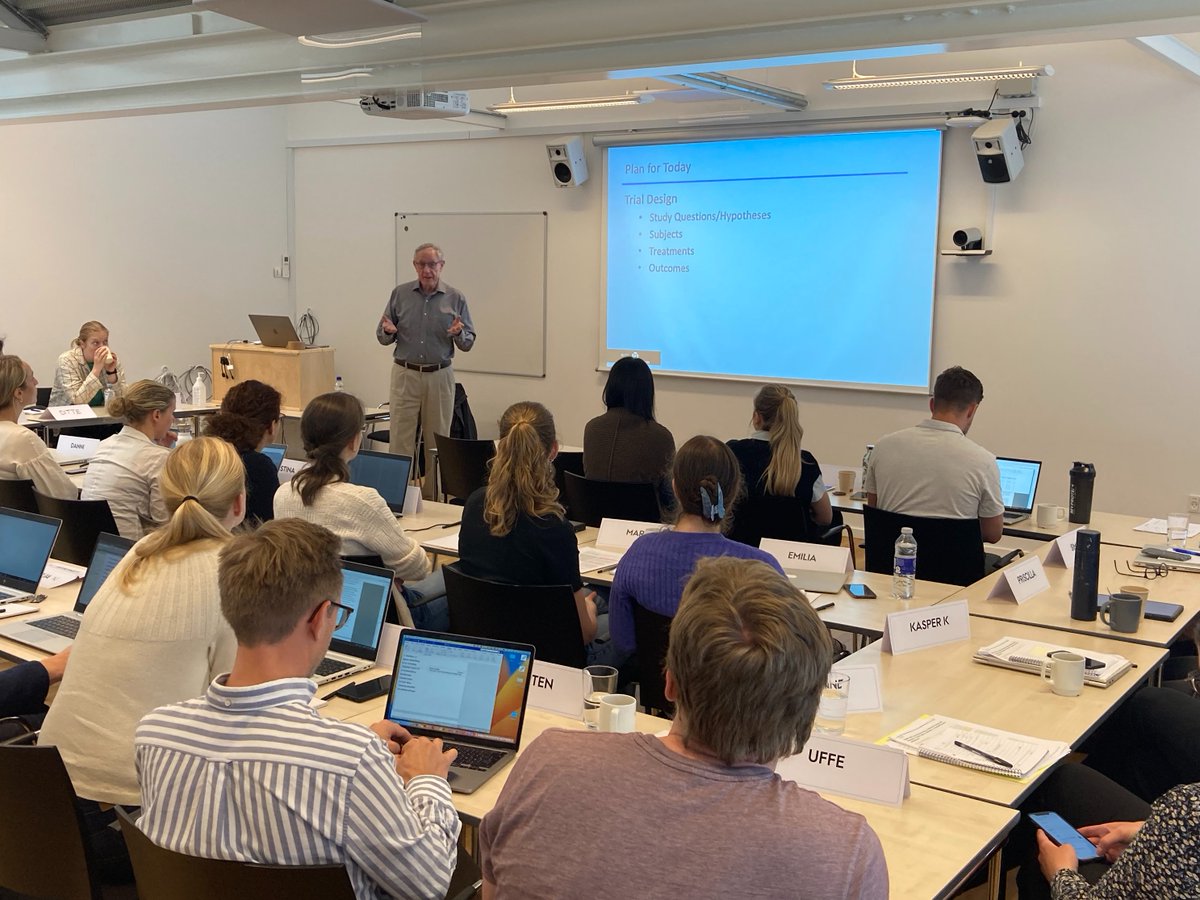 Department of Clinical Epidemiology, Aarhus (@dceaarhus) on Twitter photo Last week, 30 colleagues attended a 5-day internal course on Clinical Trials taught by Prof. John Baron (<a href="/UNC/">UNC-Chapel Hill</a> and <a href="/dartmouth/">Dartmouth 🌲</a>) - a long-time collaborator at <a href="/DCEAarhus/">Department of Clinical Epidemiology, Aarhus</a>. Thank you for a great course, John! Last week, 30 colleagues attended a 5-day internal course on Clinical Trials taught by Prof. John Baron (<a href="/UNC/">UNC-Chapel Hill</a> and <a href="/dartmouth/">Dartmouth 🌲</a>) - a long-time collaborator at <a href="/DCEAarhus/">Department of Clinical Epidemiology, Aarhus</a>. Thank you for a great course, John!