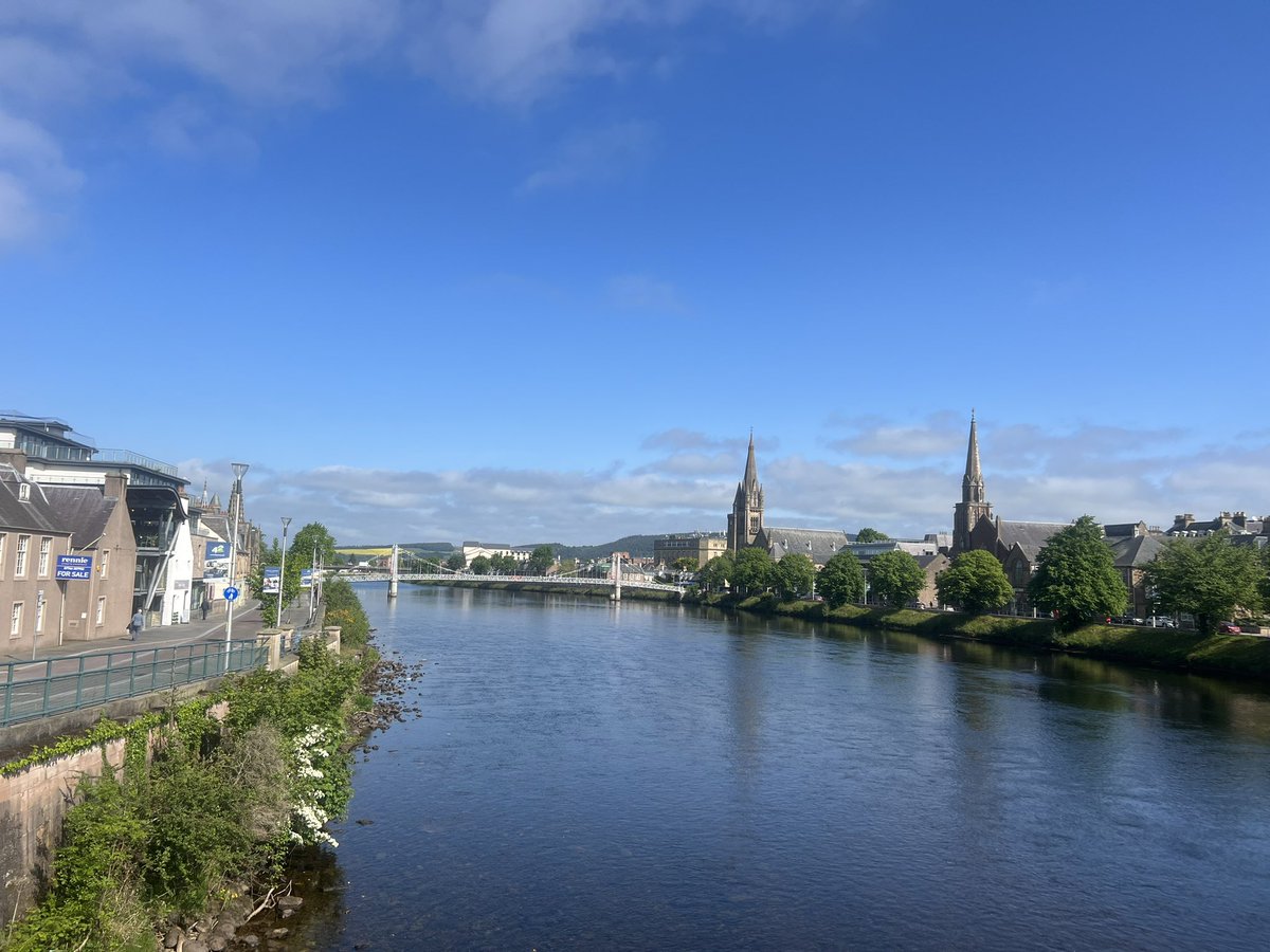 Arrived in Inverness and looking forward to the #NorthTick meeting ! ☀️