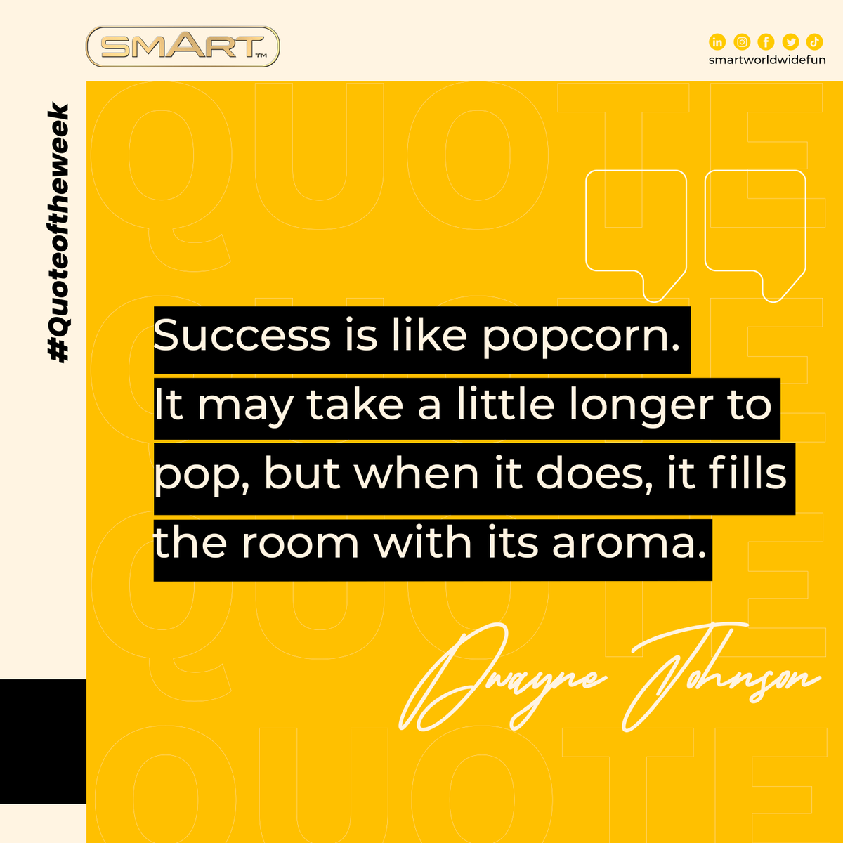 SMARTWorldwide1's tweet image. Poppin' Success 🍿

Just like popcorn, success takes time to fully emerge, but when it does, it fills the room with its irresistible aroma. 🌟 Embrace the journey, stay patient, and let your dreams pop to perfection. 💪✨
#popcornmaker #popcornstitch #popcornbox