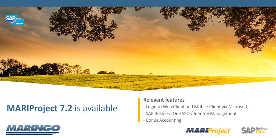The new version 7.2 of MARIProject for #SAPBusinessOne has been released. It comes with a range of interesting features. #sappartner #erpsolution #projectmanagementsolution #sappartnersolution Learn more: uk.maringo.de/mariproject-7-…