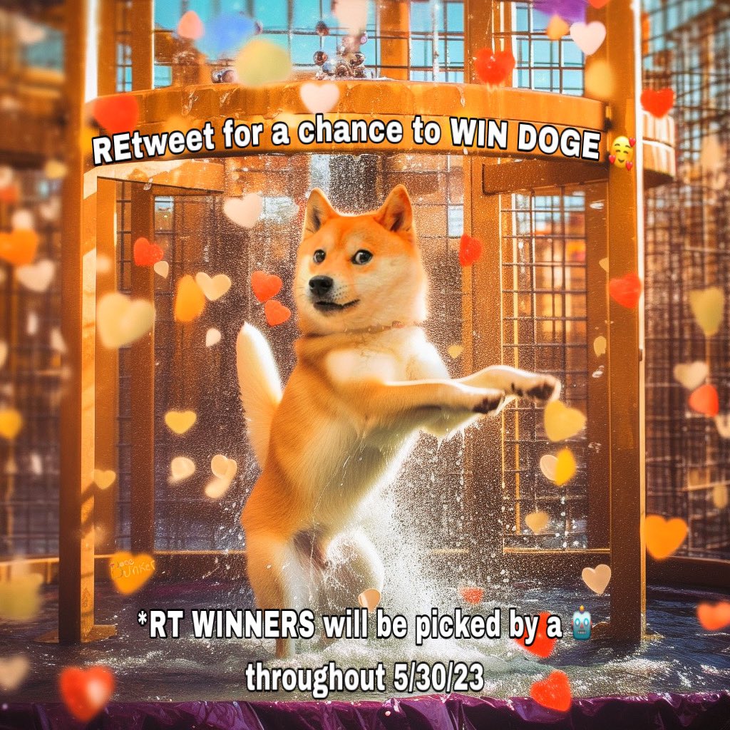 DOGEbunker's tweet image. 🎯☄️RThrow some 💛 for #dogecoin 😉🥰