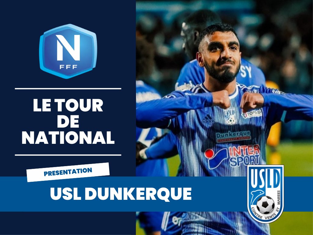 julinhopchr's tweet photo. 📖 Thread : USL Dunkerque

Le National a enfin livré son verdict après un final haletant : l'USLD a décroché la montée en Ligue 2, sur le fil.

Présentation 🔵⚪️ https://t.co/cTC4wVPkht