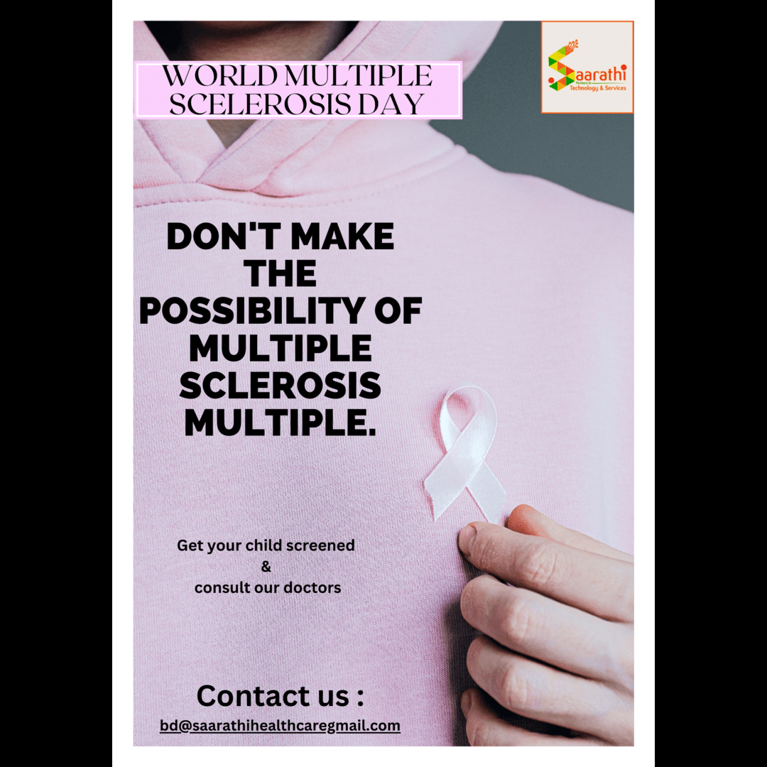 saarathihealth's tweet photo. 30th May every year is globally observed as #msday.
The aim of the day is to spread awareness of Multiple Sclerosis and encourage those who are living with the condition.
#MS won't stop us
#WorldMSDay
#multiplesclerosisawareness
#childcare https://t.co/ZCLtAe8oqM