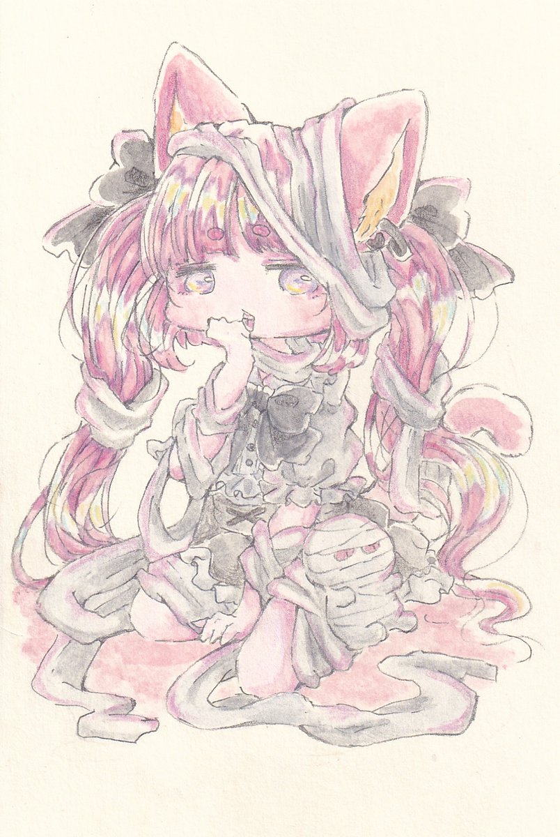「巻きしめたい。 #イラスト #illustration #TheMirraz #」|けだまのイラスト