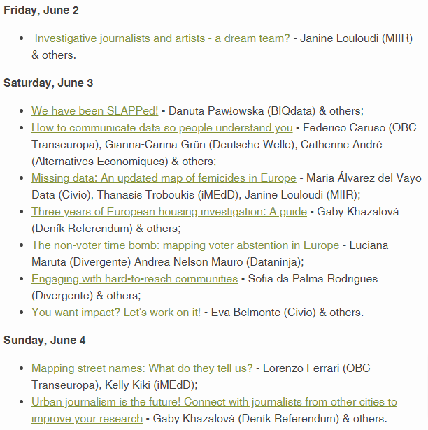 EdjNet's tweet image. 📌 The conference is sold out, but if you have a ticket, you might be interested in following some of the panels #EDJNet members are participating in. Here&apos;s a list of our presentations 📜

(You can find the links in the latest issue of our newsletter 👉 us16.campaign-archive.com/?u=f6e86bbf8c6…)