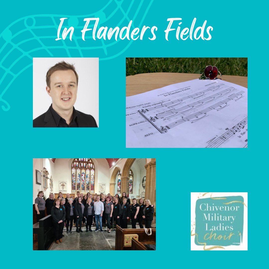 Chivenor Military Ladies Choir (Charity 1184143) (@milwiveschiv) on Twitter photo In a few days we will be performing a piece of new music from <a href="/mrhigginsmusic/">Michael Higgins</a>. Michael has created ‘In Flanders Fields’, a bespoke composition for our choir to perform at the Menin Gate, Ypres. Thank you for the music, we are all very much looking forward to singing its debut. In a few days we will be performing a piece of new music from <a href="/mrhigginsmusic/">Michael Higgins</a>. Michael has created ‘In Flanders Fields’, a bespoke composition for our choir to perform at the Menin Gate, Ypres. Thank you for the music, we are all very much looking forward to singing its debut.