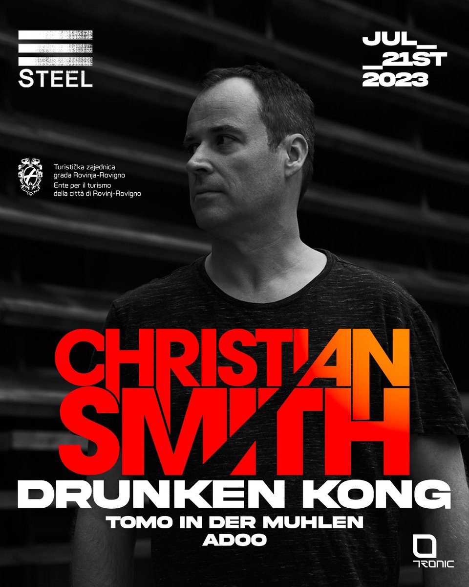 WestercappelM's tweet photo. #Welcome to @Rovinj_official & @idmmusic #SteelRovinj #nightclub #BarandClub #Summer2023 is in full swing Here are some teasers @DrunkenKong @tronicrecords july 21; @UMEK_1605 @TomoIDM august 4 and so much more !!!
#Season2023
https://t.co/MTxpUXSwbK https://t.co/gCL3rHcxxz