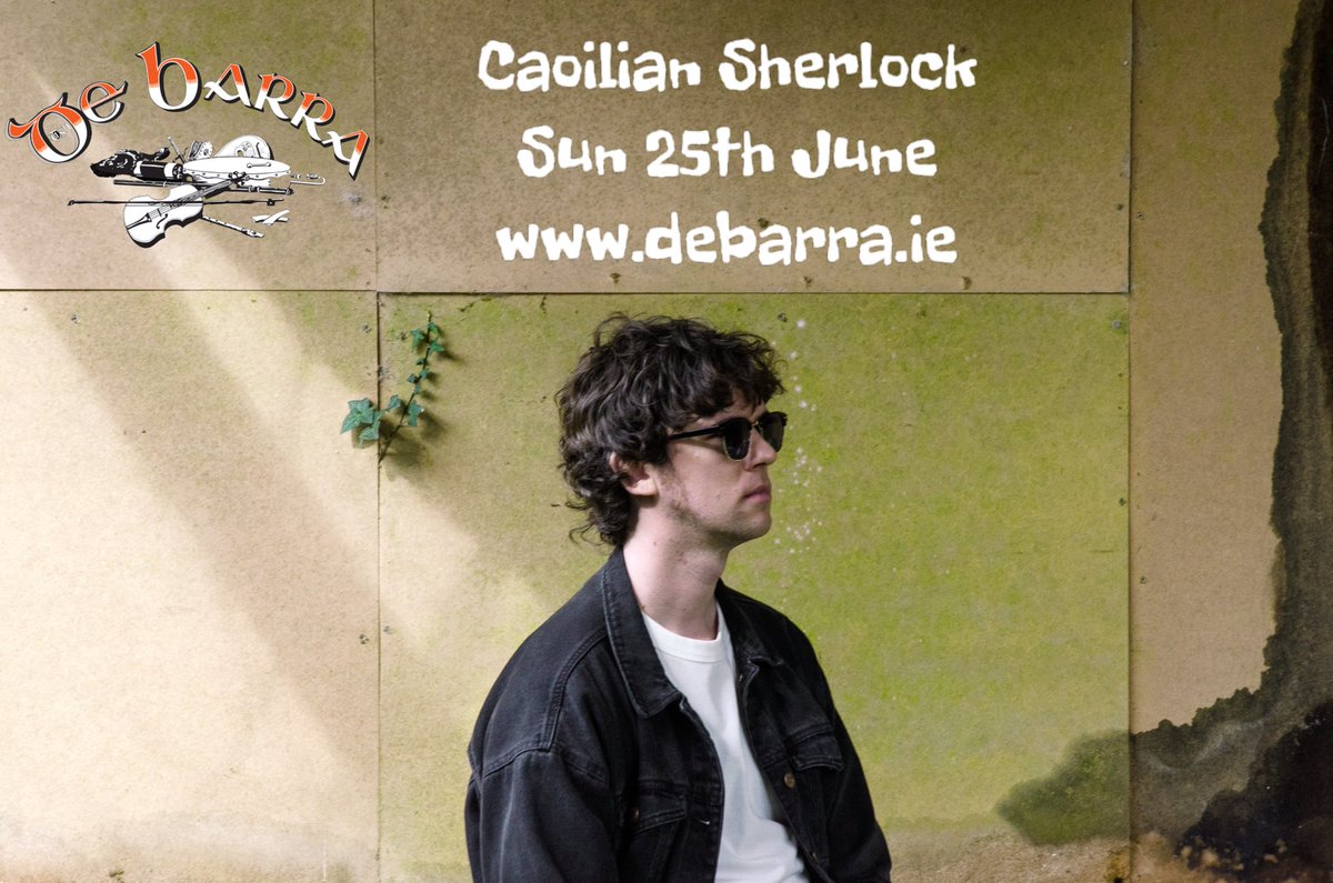 Caoilian Sherlock & The Teenage Jesus Tour glides into DeBarras Sunday 25th June 

Link in bio

#DeBarras #FolkClub #CaoilianSherlock #teenageJesusTour #clonakilty #westcork #bestcork