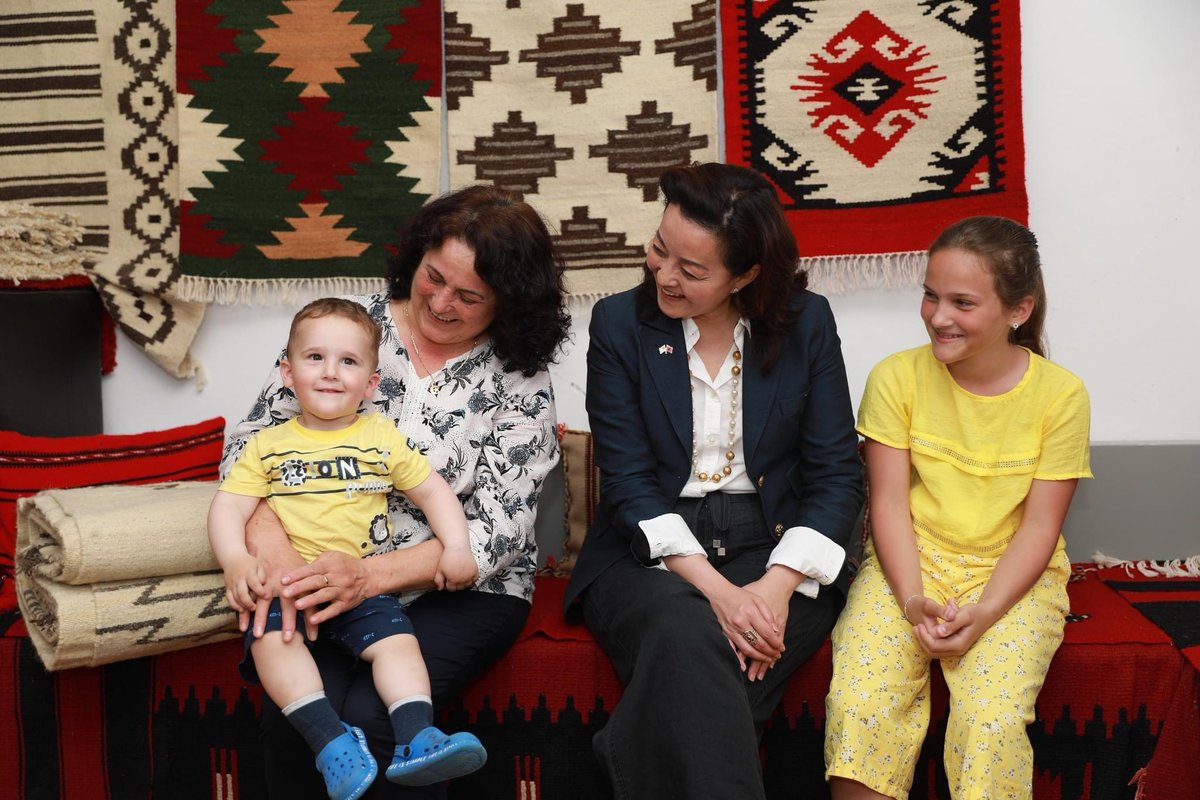1/3 <a href="/USAmbAlbania/">U.S. Ambassador to Albania</a> Yuri Kim visited Shkodra after spending time in Tropoja as part of her farewell tour throughout Albania.