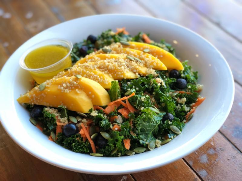 bataviacafe's tweet photo. Mangoes are perfectly sweet and juicy right now, just ideal for a topping on a light, healthy, and delicious summer salad. Check below for our salad specials featuring these delicious mangoes!
https://t.co/0oKweIHFYE
.
.
.
.
.
#summitdowntown #cleaneatin
https://t.co/Ac7r80nHmx https://t.co/o5hAwucIKM