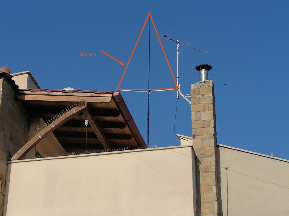 ok1cdj's tweet image. #50MHz #magicband 💯 #DXCC with simple 1 el. delta loop antenna and max. 100W from KN10LO
#SV0SYH