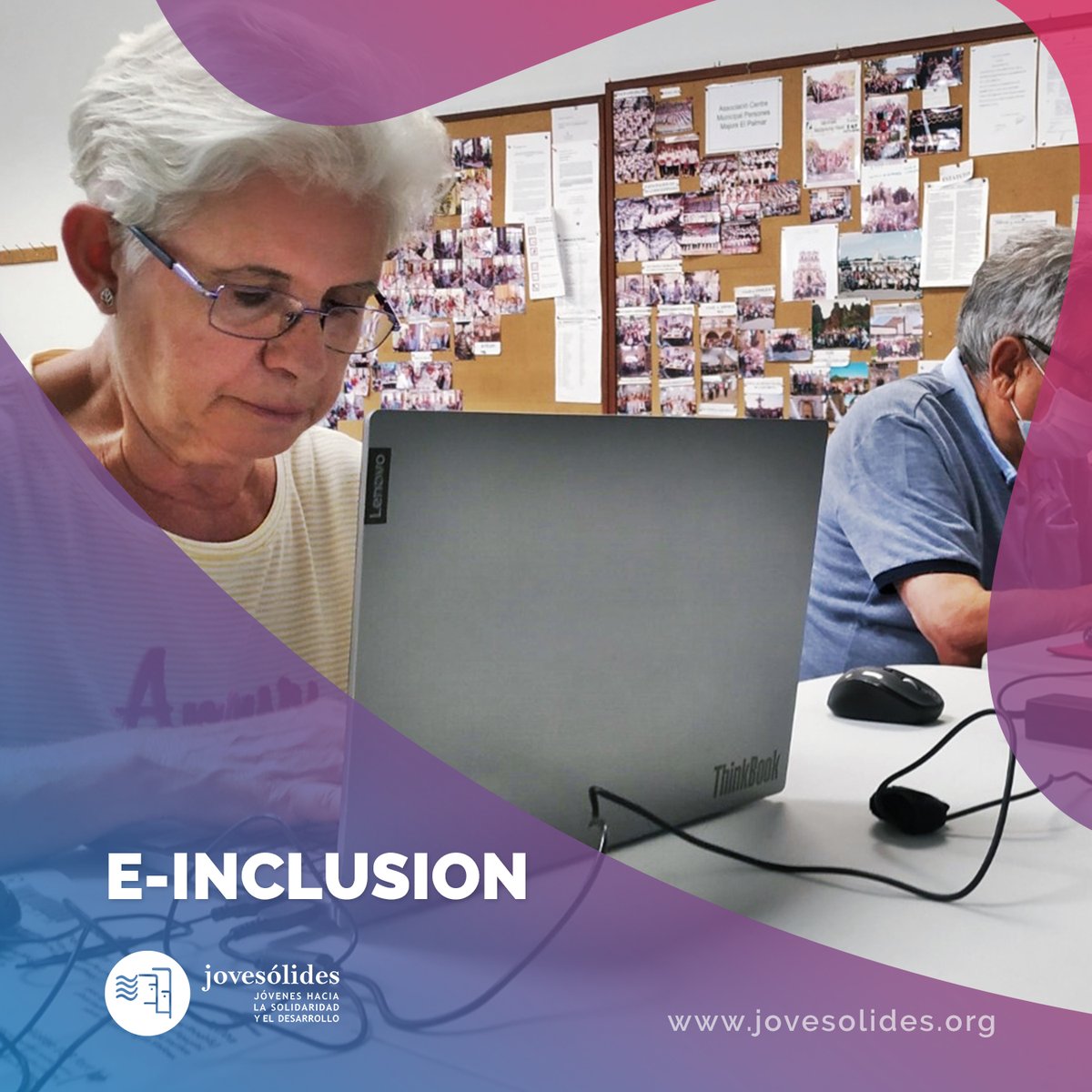 📚 Una de nuestras principales áreas de formación es la E-inclusión, donde tratamos de acortar el camino entre las nuevas tecnologías #TIC y las #PersonasMayores 🖥📲

🔝 El objetivo es ofrecerles un #EnvejecimientoActivo y reducir la #BrechaDigital

#InnovaciónSocial #Inclusión