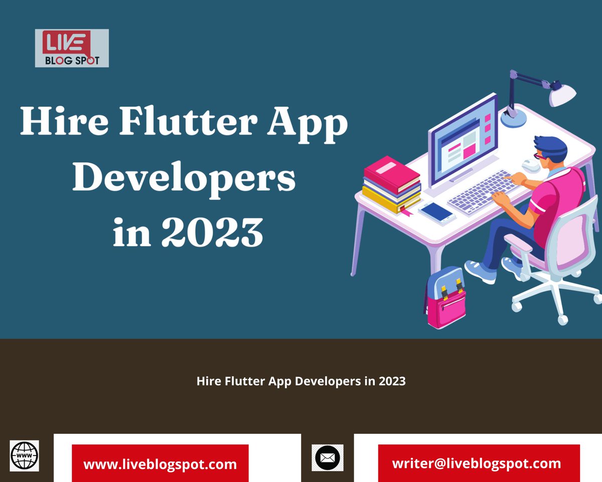 👉 Hire #Flutter #App #Developers in 2023

👉 Read More:--> shorturl.at/FHJV3

#appdevelopment #app #mobile #flutterapp #flutterappdevelopers #mobileappdevelopment #dart #writeforus #liveblogspot #guestpostservices #paidguestpost #highdaguest