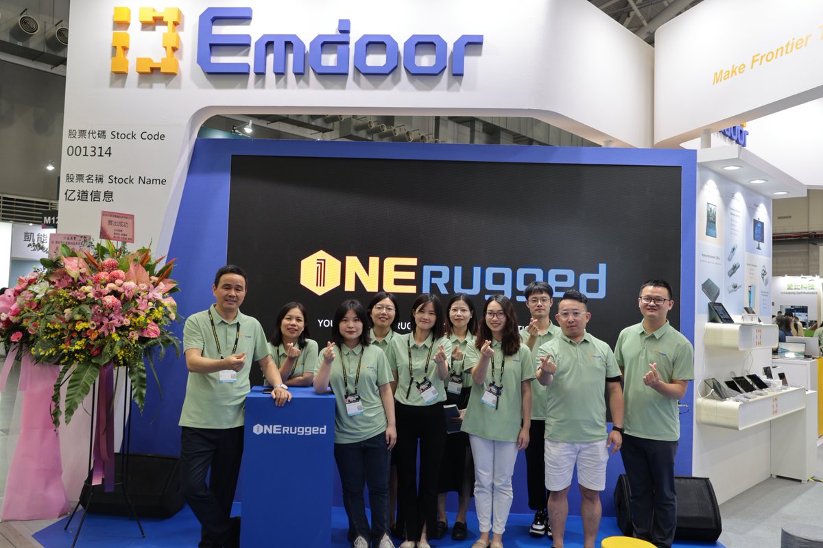 ONERugged 's first meet-and-greet in #ComputexTaipei #Computex  ! We formally release our brand-new rugged computing devices covering #ruggedtablet #ruggedlaptop #ruggedhandheld #pannelpc #vehicletablet. We look forward to your coming in the next few days ！  #computing #brand