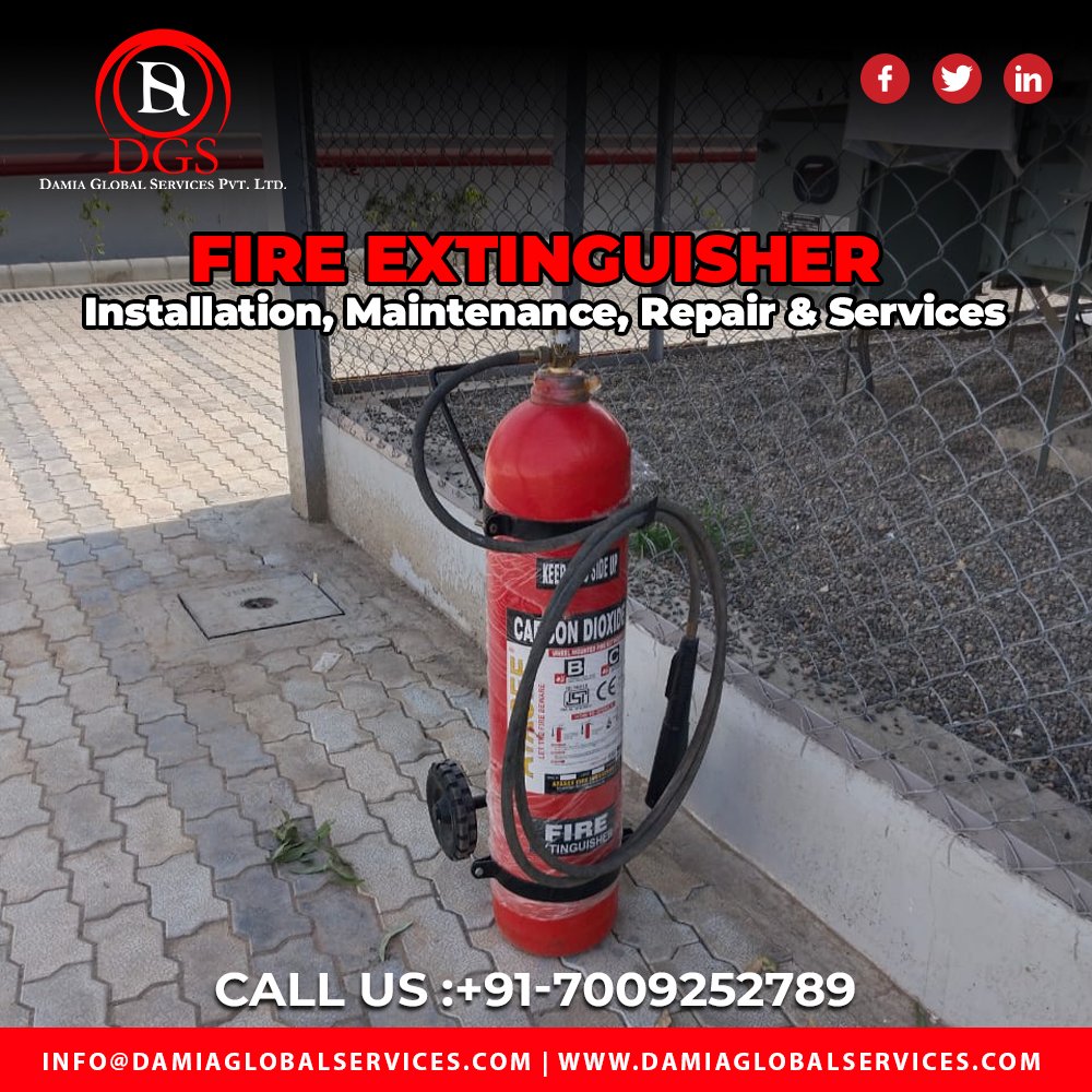 As every facility doesn't have the same space requirements & Challenges Extinguisher cannot be installed of the same size to every facility.
#fireextinguisher #fireextinguishers #fireextinguisherservice #extinguisher #ExtinguishCancer #firesafety #FireSafetyTips #firesafetyweek