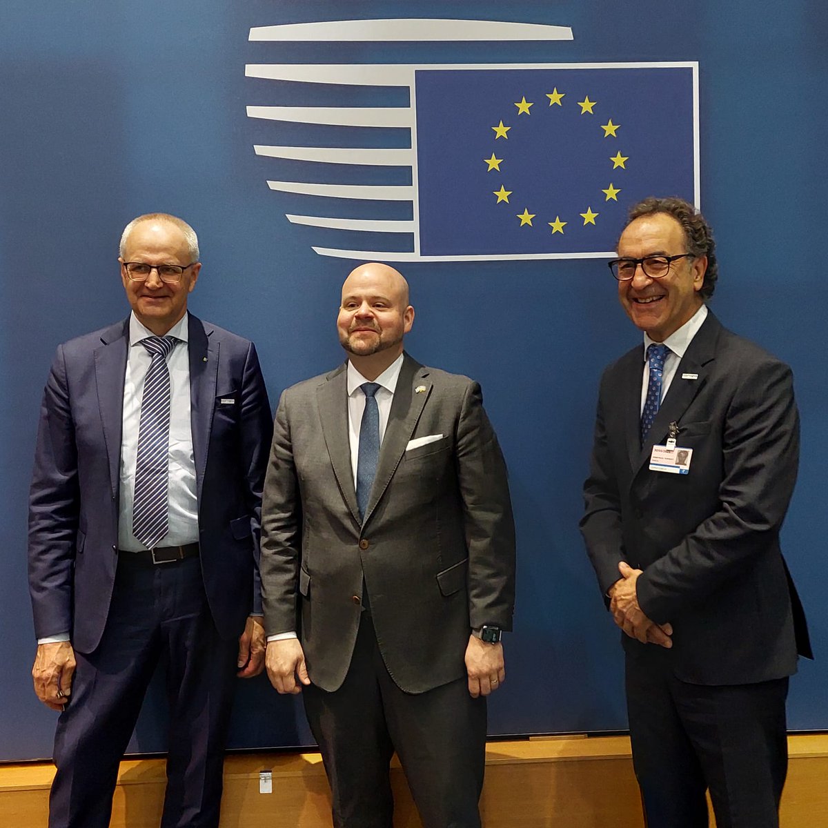 COPA-COGECA (@copacogeca) on Twitter photo Copa Vice President <a href="/PalleBorgstrom/">Palle Borgström</a> and Cogeca <a href="/RamonArmengol5/">Ramon Armengol</a> met today Minister Kullgren 🇸🇪 to discuss key matters ahead of the #AgriFish Council. Need of EU urgent action to adress market situation #Ukraine neighbourhood countries and to deal with exceptional weather events. Copa Vice President <a href="/PalleBorgstrom/">Palle Borgström</a> and Cogeca <a href="/RamonArmengol5/">Ramon Armengol</a> met today Minister Kullgren 🇸🇪 to discuss key matters ahead of the #AgriFish Council. Need of EU urgent action to adress market situation #Ukraine neighbourhood countries and to deal with exceptional weather events.