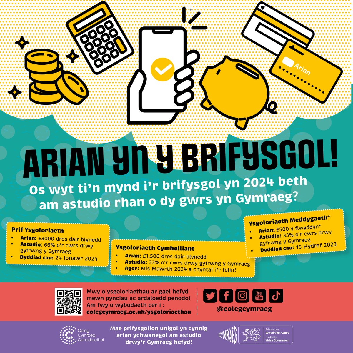 Coleg Cymraeg tweet media