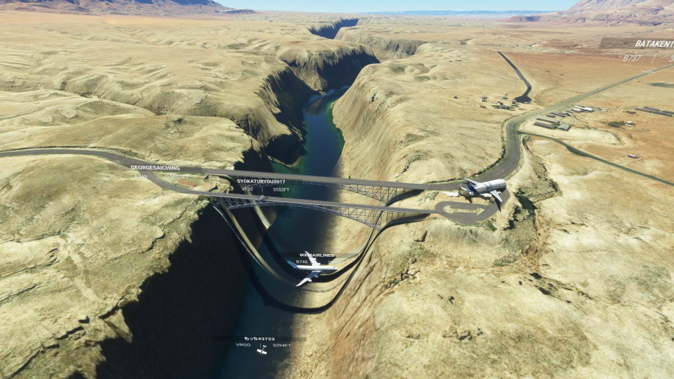 AvionChibi's tweet image. あの気難しくてらっしゃるB747さまで✈450ノットで谷間飛行やら空中戦やらダム着陸やら👏👍🤣#いかくま さんパイセン方さすがです🤩ありがとうございました🙏#GrandCanyon😍
😍#BelugaModPlease for #msfs2020 💕🐬#iniBuilds🙏 #PMDG 🙏 #BelugaXL
youtube.com/watch?v=7hKKg5…