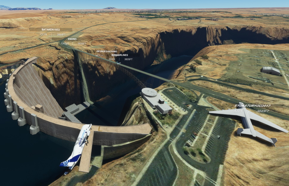 AvionChibi's tweet image. あの気難しくてらっしゃるB747さまで✈450ノットで谷間飛行やら空中戦やらダム着陸やら👏👍🤣#いかくま さんパイセン方さすがです🤩ありがとうございました🙏#GrandCanyon😍
😍#BelugaModPlease for #msfs2020 💕🐬#iniBuilds🙏 #PMDG 🙏 #BelugaXL
youtube.com/watch?v=7hKKg5…