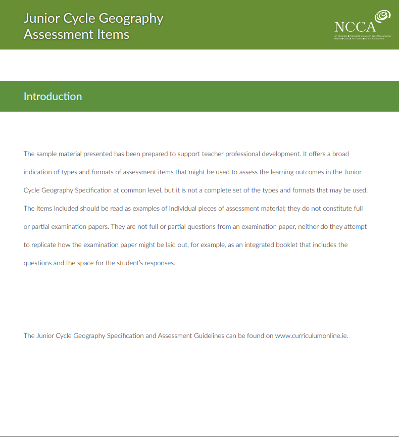 Revisiting the SEC past past and <a href="/NCCAie/">NCCA</a> Sample Assessment Items can support our #JCGeography students written examination preparation.

buff.ly/40yEmVM

buff.ly/3UYwk7n