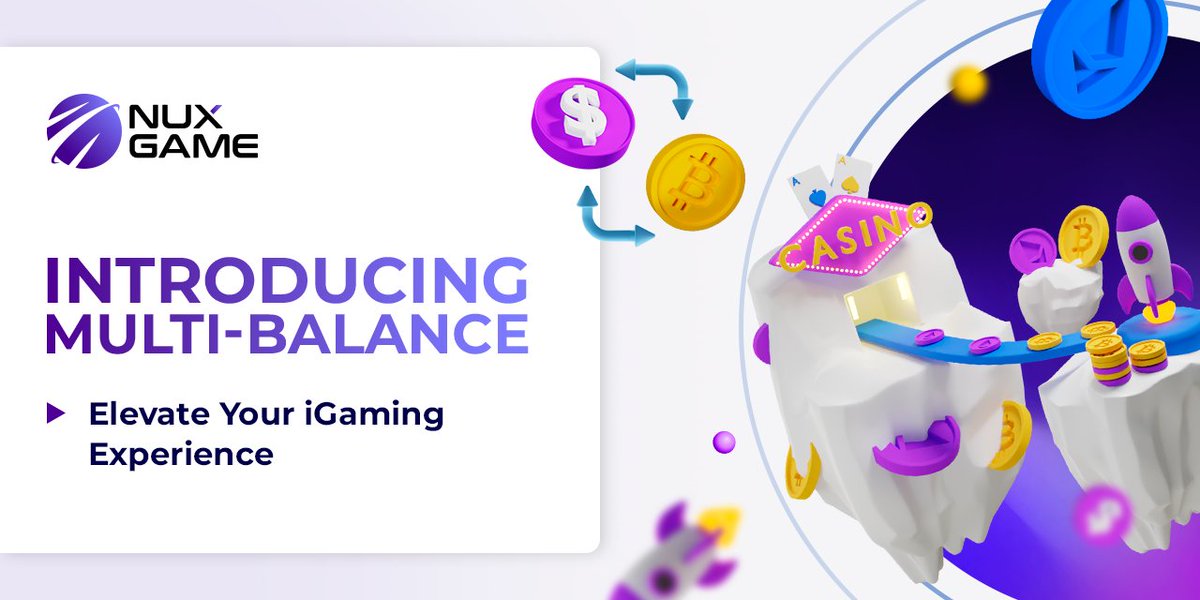 NuxGame has improved its #payment functionalities for its Online and Crypto #Casino provision.

Read more about NuxGame's enhanced payment functionalities and how they can benefit your business here 👉 lnkd.in/d2rxVRnD

Stay tuned for more exciting updates from NuxGame✨
