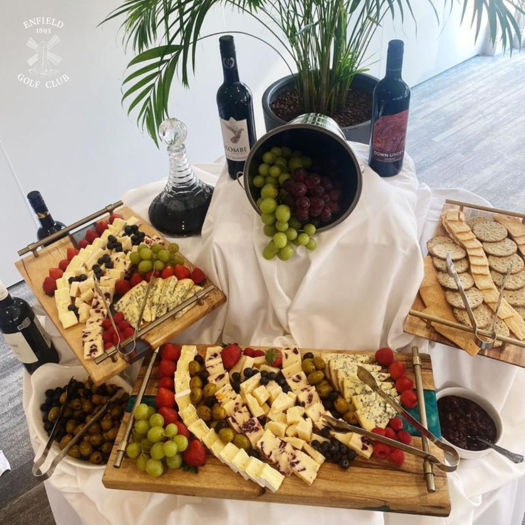 Come enjoy a delicious lunch at Enfield Golf Club! Our menu features a wide selection of options to satisfy any craving. #FineDining #GolfClub #DeliciousFood