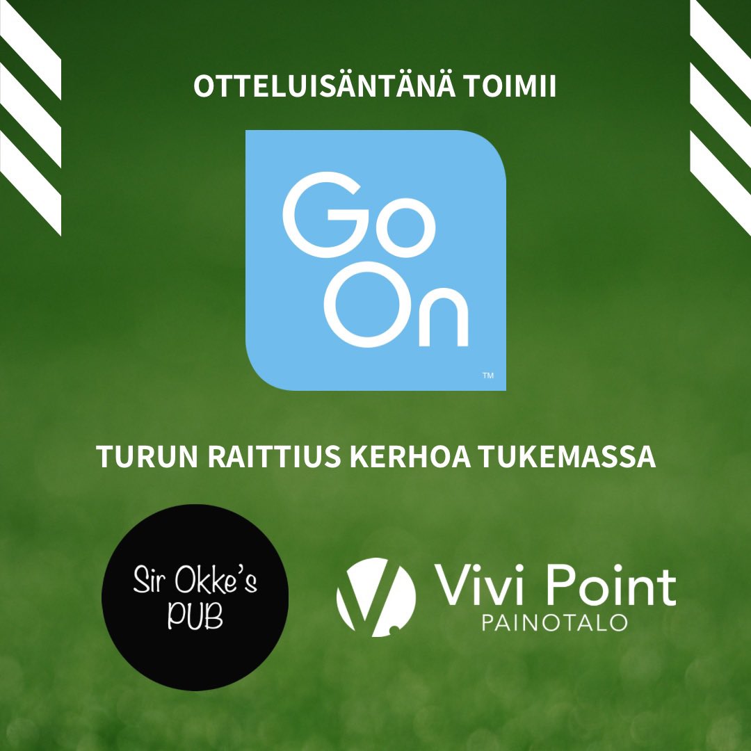 ❗️Tapahtumainfo huomiseen Suomen Cupin otteluun, jossa Nelosessa pelaava Turun Raittius Kerho kohtaa Veikkausliigajoukkue IFK Mariehamnin Turun Yläkentällä klo 18.00❗️

Tervetuloa nauttimaan jalkapallosta paikan päälle! ⚽️ 

#suomencup #turku #ifkm #veikkausliiga
