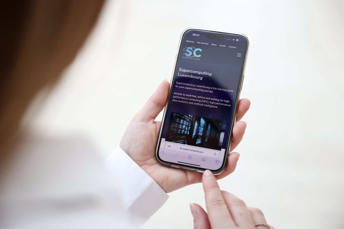 SuperComputing Luxembourg (@eurocc_lux) on Twitter photo 💻We are proud to announce the launch of supercomputing.lu, your starting point to guide you on your #supercomputing journey and help you be more competitive and efficient.
Discover more ⬇️
🔗 supercomputing.lu
#HPC #artificalintelligence #AI 💻We are proud to announce the launch of supercomputing.lu, your starting point to guide you on your #supercomputing journey and help you be more competitive and efficient.
Discover more ⬇️
🔗 supercomputing.lu
#HPC #artificalintelligence #AI