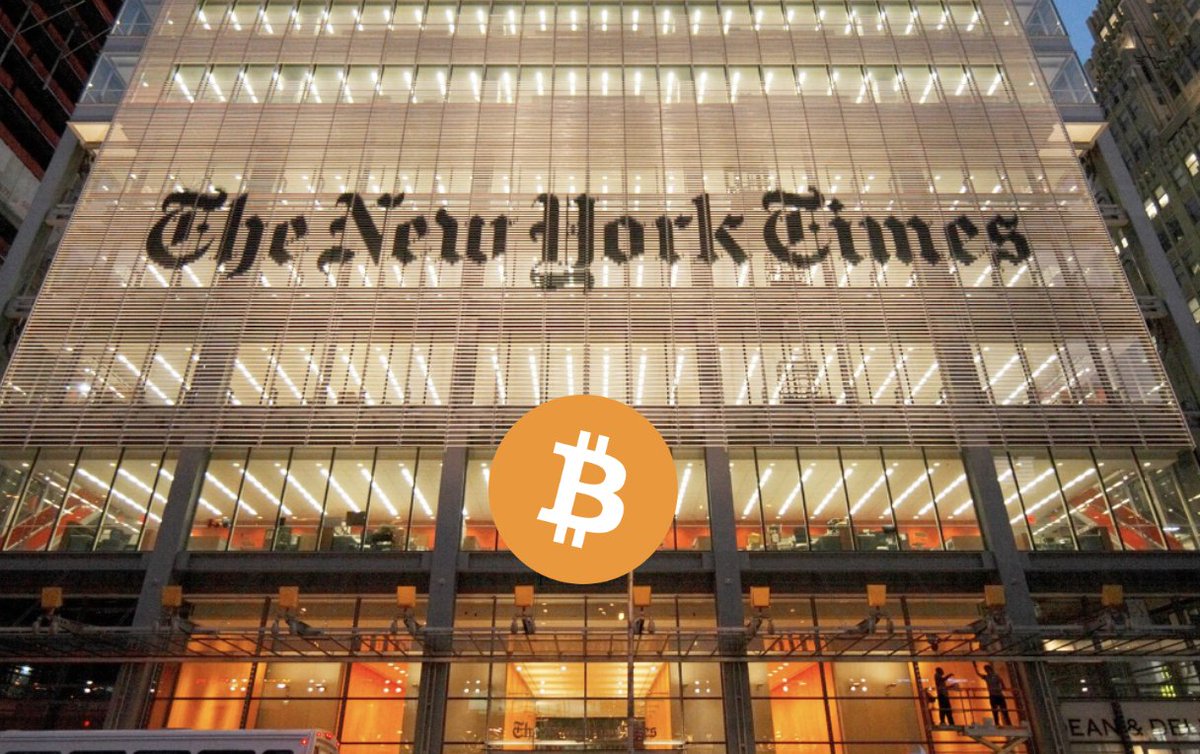 pete_rizzo_'s tweet image. ✨ 12 years ago today, The New York Times calls #Bitcoin a &quot;bubble&quot; that &quot;may not survive&quot; 

The price was $9 💀