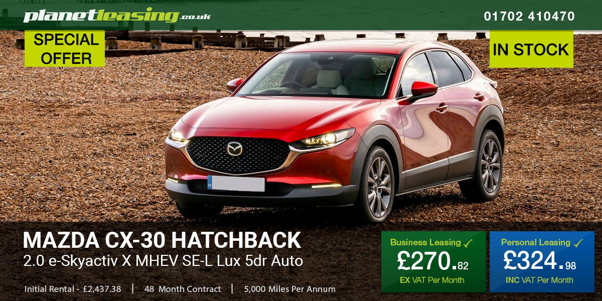 Don't miss out on our unbeatable leasing deal for the sleek and stylish Mazda CX-30 Hatchback! 😍
Limited time offer, so act fast! Contact us today for more details!

01702 410470

planetleasing.co.uk/car-leasing/ma…

#MazdaCX30 #carleasing